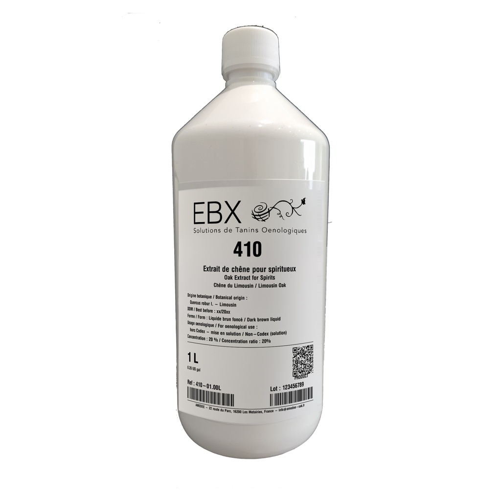 EBX #410 - Boisé Liquide pour spiritueux