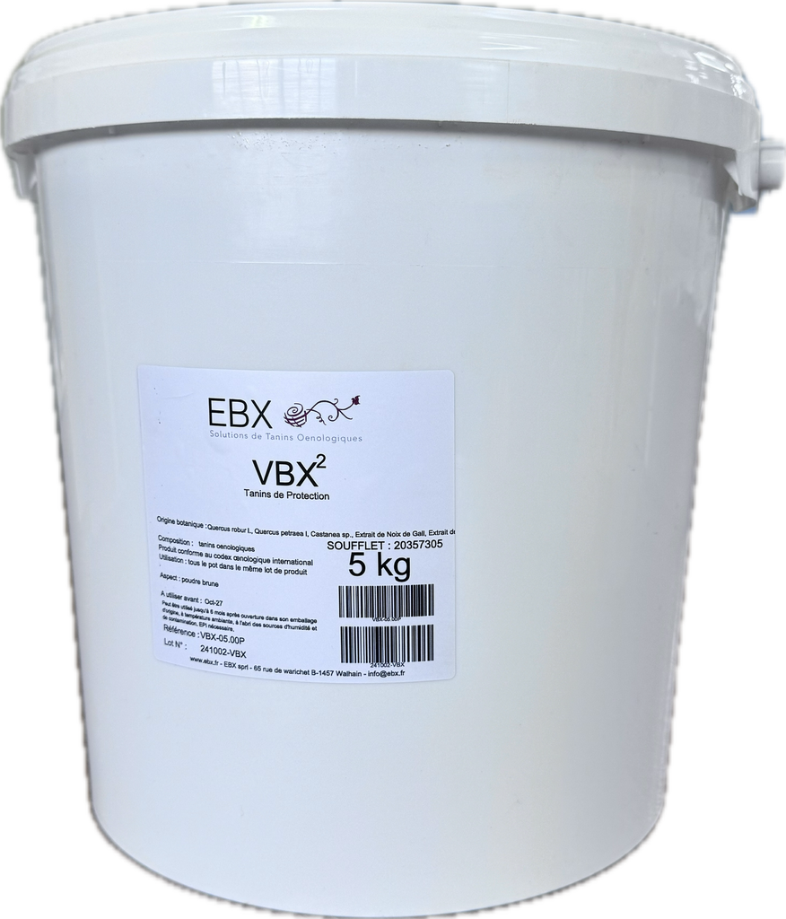 [VBX-05.00P] VBX - Taninos en Polvo de Protección Fermentativa - 5 kg