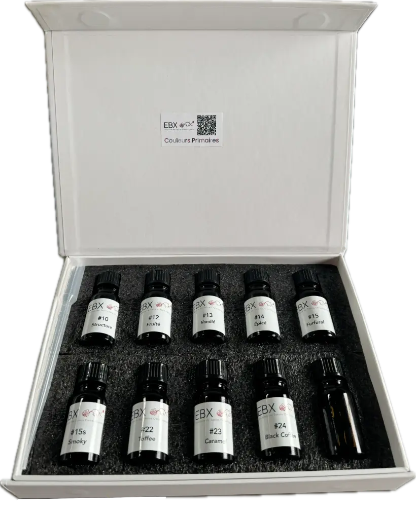 Kit de ayuda a la toma de decisiones enológicas – 9 “COLORES PRIMARIOS” by EBX